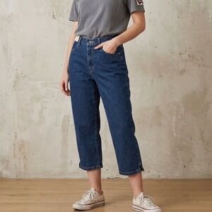 Vintage Y2K Riders by Lee Capri Jeans Womens 12 Stretch Denim Deadstock NWT
